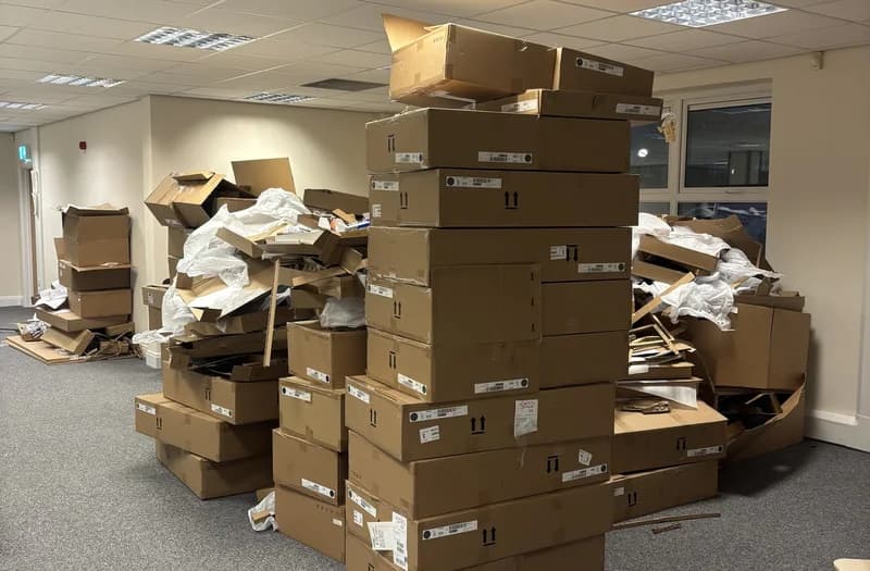 Commercial Office Floor Strip-Out